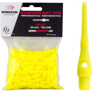 Windson HROTY SOFT 25мм- 150 бр. жълто (WD-TIPS150-25Y)