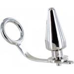 Metalhard Ринг с плъг metal hard - steel ring with anal plug 45 x 45mm