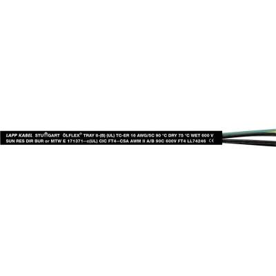 Lapp ÖLFLEX® TRAY II 221825/610 riadiaci kábel 25 G 1 mm² 610 m čierna