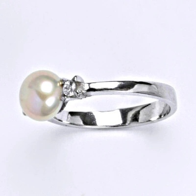 Čištín Stříbrný s přírodní růžovou perlou T 1207 pp