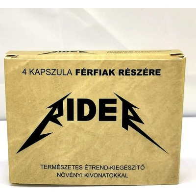 Rider natural dietary supplement for men 4 ks