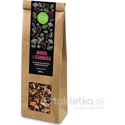 Fyto Jahoda a Echinacea ovocno-bylinný čaj sypaný 100 g