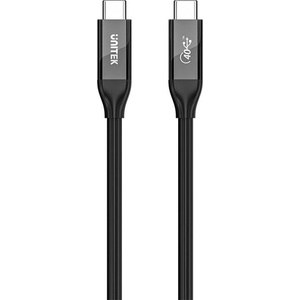 Unitek C14100ABK01-2M USB4 Gen 2x2 USB-C кабел 40 Gbit/s 240W 2m черен (C14100ABK01-2M)