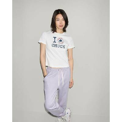 Converse I Love Chuck T-Shirt CVW6T540 WHT White