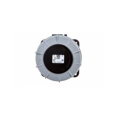 Board socket 63A 5P 500V /100x100/ black IP67 POWER TWIST 335-7