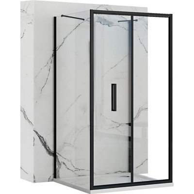 REA/S Sprchový Rapid Fold Dveře: 80 x Sprchová zástěna: 100 KPL-09912