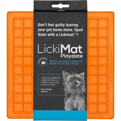 LickiMat Playdate lízacia podložka 20 x 20 cm