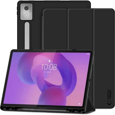 Tech-Protect Калъф за Lenovo Idea Tab Pro 12.7" TB-373, Tech-Protect Trifold Slim Pen Case, Черен (5906302362028)