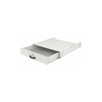 Lanview 2U 19 KEYBOARD, GENERAL USE, LOCKABLE DRAWER MODULE WHITE