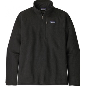 Patagonia Мъжки поларен пуловер Patagonia Better Sweater 1/4 Zip Fleece jumper - Black (005-2892-0214)