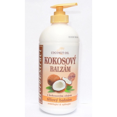 Herb Extract tělový balzám s kokosovým olejem 500 ml – Hledejceny.cz