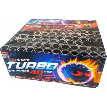 Kompaktní ohňostroj TURBO 100 ran 20 mm