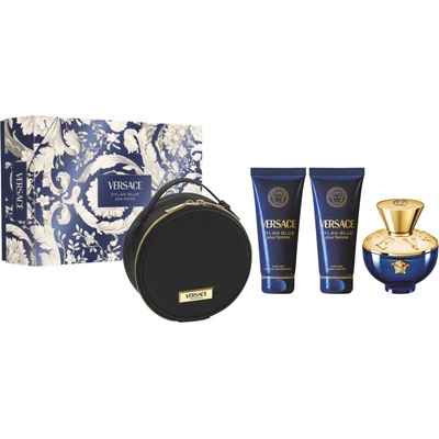 Versace Dylan Blue EDP 100 ml + Shower Gel 100 ml + Body lotion 100 ml + Bag за жени