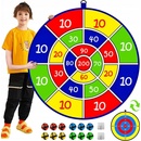 Oboustranný Dart šipky štít míče na suchý zip velký 66 cm