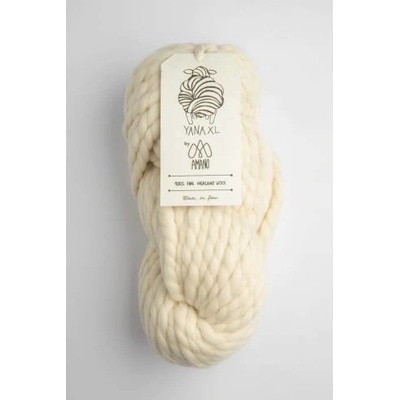 Příze Amano Yana XL 100% vlna 200 g odstín: snow