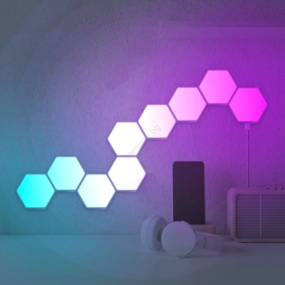 Polux Led rgbw Димируема стенна декоративна лампа maya led/1w/230v + дистанционно управление (sa2361)