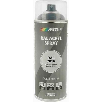 MOTIP RAL Industrial 400ml RAL 7016 lesk