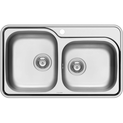 Pyramis Неръждаема мивка space mini (80x48) 2b