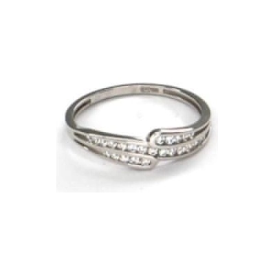 Pattic prsten z bílého zlata ARP067201W