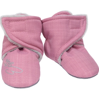 Esito capáčky barefoot Softshell Lamb Antique pink