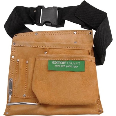 Extol Кожен колан за инструменти extol, 3 джоба 418 (418)