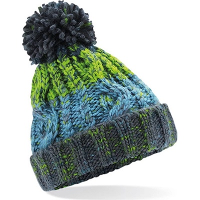 Beechfield Detská pletená čiapka B486b Electric Grey one size
