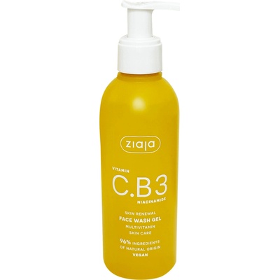 Ziaja Pleťový čistící gel Vitamin C.B3 Niacinamide 190 ml