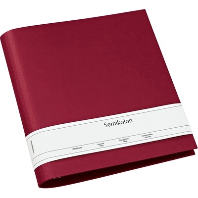 SEMIKOLON FOTOALBUM - 4 kroužky / BURGUNDY