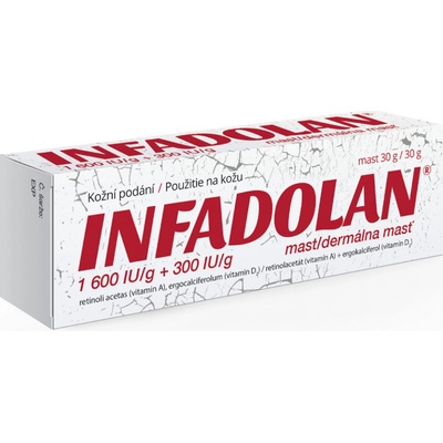 INFADOLAN DRM 1600IU/G+300IU/G UNG 30G II
