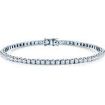 SAVICKI Тенис гривна, бяло злато 585, бели сапфири 2.640К. 3.0mm. 19cm