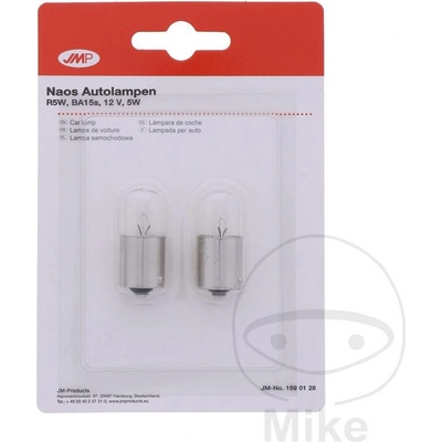 JMP žárovka 12V 5W BA15S 2er Blister ID 1597715 APRILIA CAPONORD 1200 ABS 13-17, CAPONORD 1200 TRAVEL PACK ABS 13-17, RS 125 4T REPLICA ABS 17-18, RS4 125 4T REPLICA 14-16, SCARABEO 125 IE LIGHT 09-12