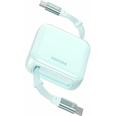 Wekome WDC-C22 výsuvný nabíjecí a datový USB-C na USB-C 1m modrý