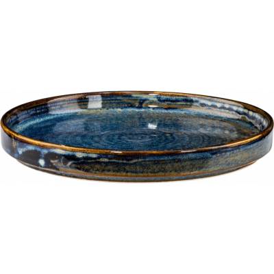 Jídelní talíř Verlo porcelánový, modrý, 18 cm