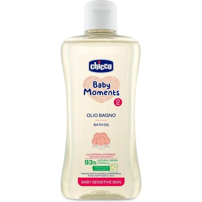 Chicco Baby Moments Sensitive олио за вана 200ml