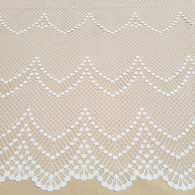 Žakárová záclona Decor A388801 výška 120 cm