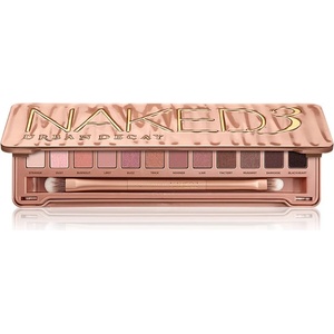 Urban Decay Naked3 палитра от сенки за очи с четка 12x1, 3 гр