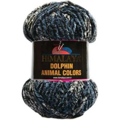 Himalaya Příze Dolphin animal colors 83113 modro-šedá