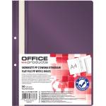 Office Products Папка Office Products с прозрачно лице с перф, лилава (25879-А-ЛИЛАВ)