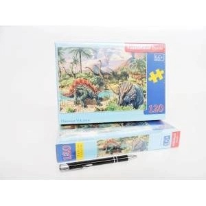 Castorland Puzzle 120 pcs. Dinosaur Volcanos