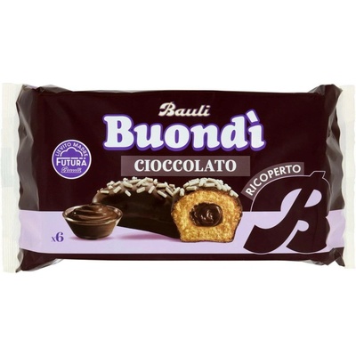 Bauli buondí cioccolato 6 ks dezert s čokoládovým krémem198g