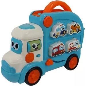 Man Yuk Toys Музикална форма за сортиране на автомобил (66001)