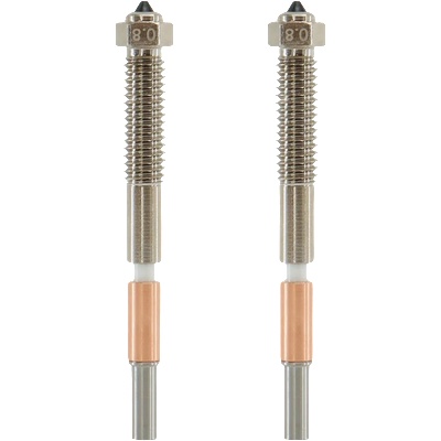 QIDI Tech Биметална дюза за Max4, комплект от 2 броя - 0, 8 mm (744581223082)