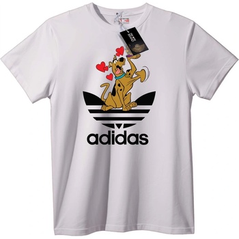 NOONEBRAND Тениска Scooby-Doo Любов - 2XL, White
