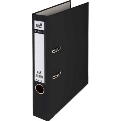 Класьор B2B Strong A4, 5 cm мет. кант Черен (B2B)