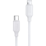 JOYROOM Кабел за зареждане / пренос на данни Joyroom, USB-C към Lightning, 480 (S-CL020A9 0.25m white)