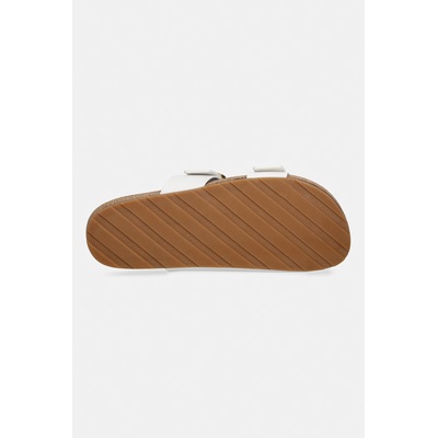 Tommy Hilfiger чехли дамски от кожа TH CLASSIC CORK SANDAL LEATHER (FW0FW09118)