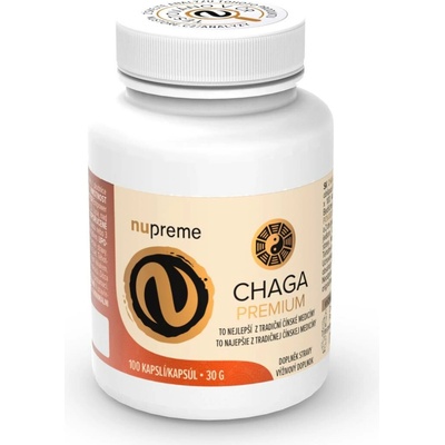 Nupreme Chaga extrakt 100 kapslí