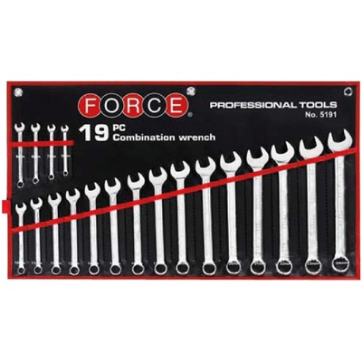 FORCE Комплект звездогаечни ключове Force JN75727 - 6-24 mm, 19 бр (JN75727)