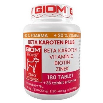 Giom pes Beta karotén plus 180 tbl