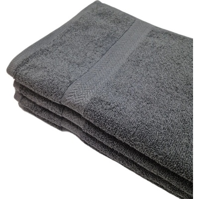 Cnm textil Froté ručník Berta 50 x 100 cm tm šedý